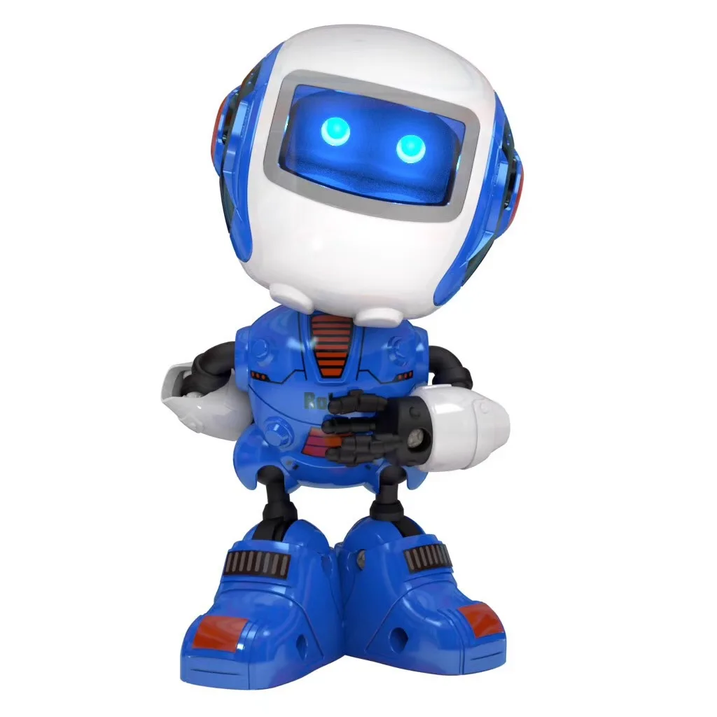 Smart Robot Toy Early Education Sound Making Shining Meng Alloy Sensing Cute Mini Sensing Robot Garage Kit
Smart Robot Toy Early Education Sound Making Shining Meng Alloy Sensing Cute Mini Sensing Robot Garage Kit
