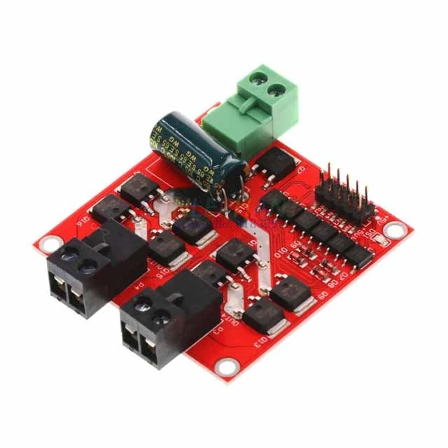 A6-- 7A 160W 2 Channel CH Dual H-bridge DC Motor Driver Positive / Negative PWM Regulation Optocoupler Isolation L298
A6-- 7A 160W 2 Channel CH Dual H-bridge DC Motor Driver Positive / Negative PWM Regulation Optocoupler Isolation L298