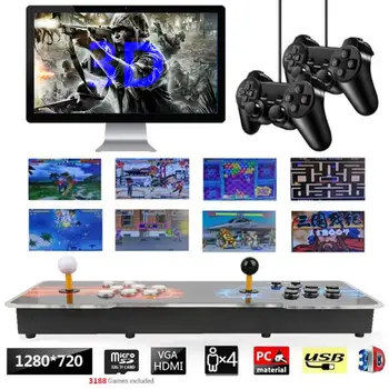 1280P 720P Play Game Console With 32G Wireless/Wired Gamepads 3188 Games Family TV Game Console For PS3 Platform ACT Action Game
1280P 720P Play Game Console With 32G Wireless/Wired Gamepads 3188 Games Family TV Game Console For PS3 Platform ACT Action Game