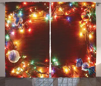 Christmas Curtains Fairy on Wooden Rustic Pine Tree with Ornaments and Sweet Print Living Room Bedroom Window Drap Home Decor
Christmas Curtains Fairy on Wooden Rustic Pine Tree with Ornaments and Sweet Print Living Room Bedroom Window Drap Home Decor