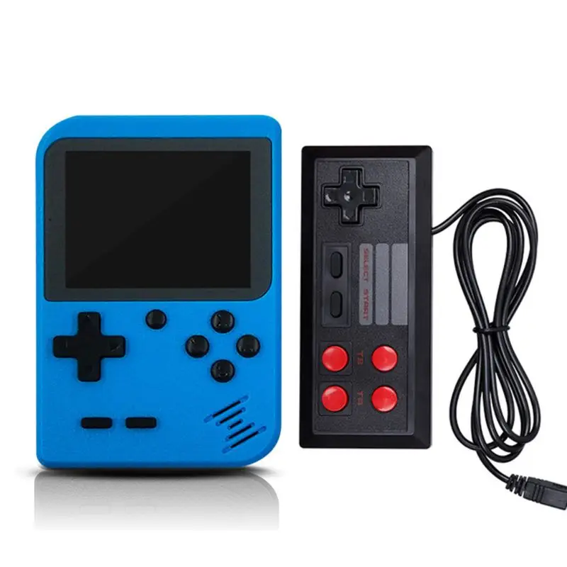 Retro Portable Mini Handheld Game Console 8-Bit 2.8 in Color LCD Screen Built-in 400 Games Kid Video Handheld Game Player on TV
Retro Portable Mini Handheld Game Console 8-Bit 2.8 in Color LCD Screen Built-in 400 Games Kid Video Handheld Game Player on TV