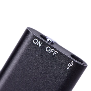 1PC Portable Mini Audio Recorder Voice Activated Listening Device 96 Hours 8GB
1PC Portable Mini Audio Recorder Voice Activated Listening Device 96 Hours 8GB
