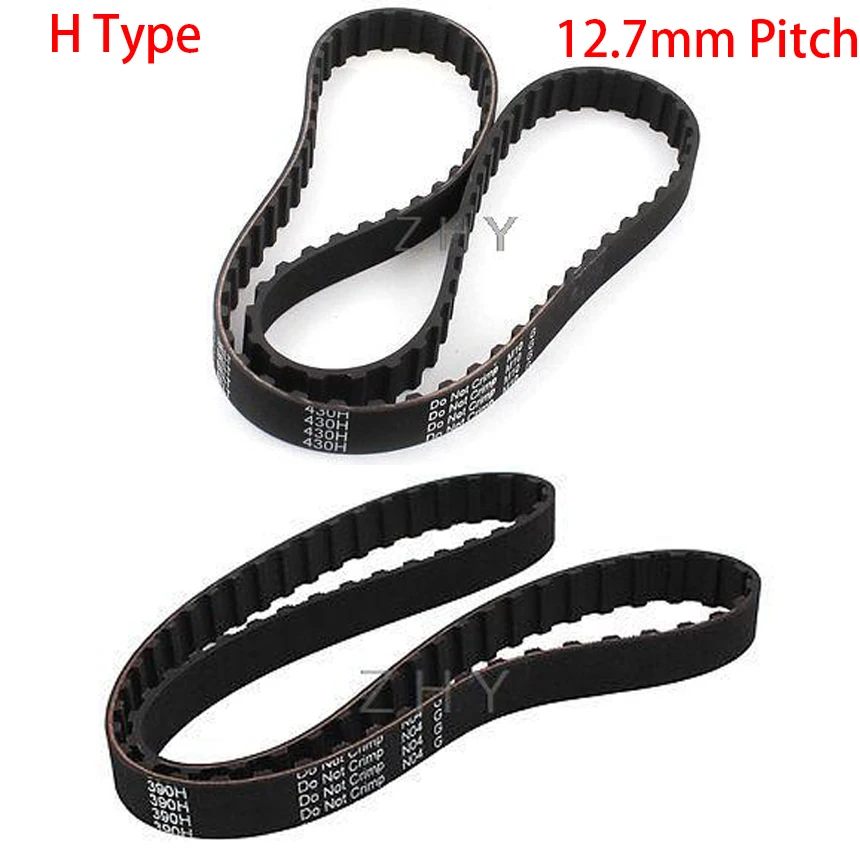 420H 425H 84 85 T Tooth 1066.8mm 1079.5mm Girth 10mm 15mm 25mm 35mm To 50.8mm Width 12.7mm Pitch Cogged Synchronous Timing Belt 
420H 425H 84 85 T Tooth 1066.8mm 1079.5mm Girth 10mm 15mm 25mm 35mm To 50.8mm Width 12.7mm Pitch Cogged Synchronous Timing Belt
