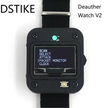 OLED Display Wristband Development Board WiFi Deauther Multi Protection Programmable Attack ESP8266 Easy Operate Networking
OLED Display Wristband Development Board WiFi Deauther Multi Protection Programmable Attack ESP8266 Easy Operate Networking