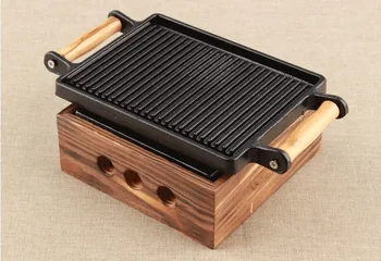 portable mini cast iron table barbecue grills stove teppanyaki bbq grill for Single couple cast iron pan and stove 024-1
portable mini cast iron table barbecue grills stove teppanyaki bbq grill for Single couple cast iron pan and stove 024-1