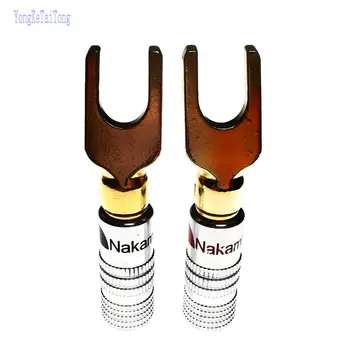 4PCS Nakamichi Y U Spade Speaker Plug Audio Screw Fork Connector for Binding Post Banana Jack Adapter Integrated Circuits
4PCS Nakamichi Y U Spade Speaker Plug Audio Screw Fork Connector for Binding Post Banana Jack Adapter Integrated Circuits
