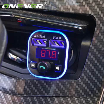 Onever Car FM Transmitter Wireless Bluetooth SFC9.0 Car MP3 Radio Player Modulator LCD Car Charger USB Charger Car Accessories
Onever Car FM Transmitter Wireless Bluetooth SFC9.0 Car MP3 Radio Player Modulator LCD Car Charger USB Charger Car Accessories