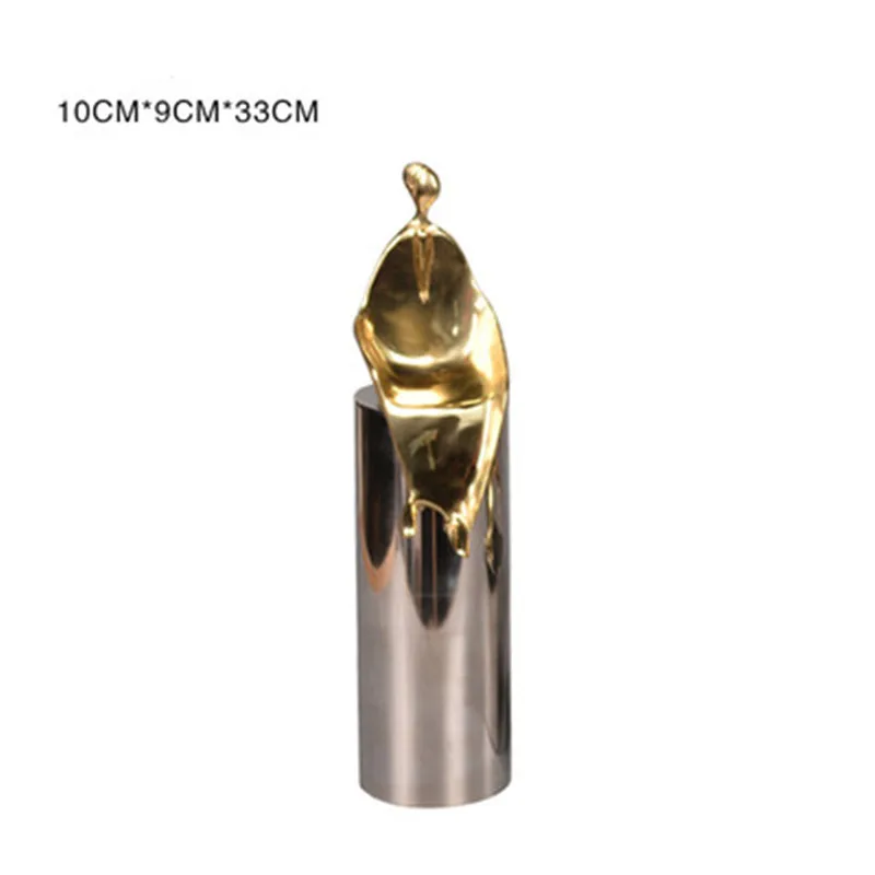 Abstract Metal Copper Figure Character Decoration Living Room Creative Home Light Luxury New Chinese Designer Soft Decor M2498 
Abstract Metal Copper Figure Character Decoration Living Room Creative Home Light Luxury New Chinese Designer Soft Decor M2498