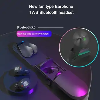 F7 TWS Headphone Wireless Bluetooth Earphone Mini Earbuds Smart Phone Handheld Fan Headset LED Power Display Waterproof Sport
F7 TWS Headphone Wireless Bluetooth Earphone Mini Earbuds Smart Phone Handheld Fan Headset LED Power Display Waterproof Sport
