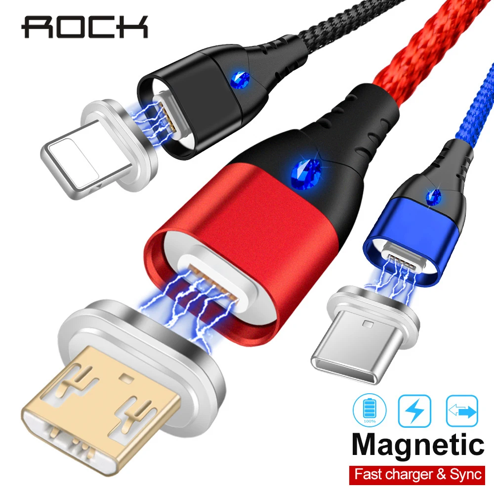 ROCK 5A Magnetic Cable Super Fast Charging Data Cord USB Type C LED Lighting Cable For iPhone Xiaomi Huawei Android Phone 1M
ROCK 5A Magnetic Cable Super Fast Charging Data Cord USB Type C LED Lighting Cable For iPhone Xiaomi Huawei Android Phone 1M