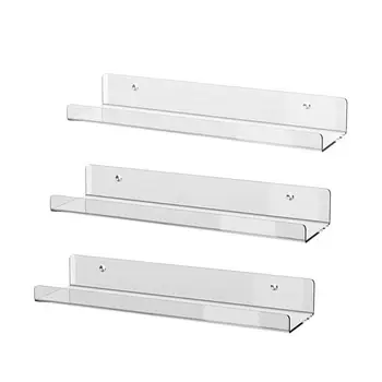Wall-Mounted DIY Clear Acrylic Wall Shelf Storage Rack Organizer Shelves Wall Kitchen Bedroom Home Decor Wall Decoration Holder
Wall-Mounted DIY Clear Acrylic Wall Shelf Storage Rack Organizer Shelves Wall Kitchen Bedroom Home Decor Wall Decoration Holder