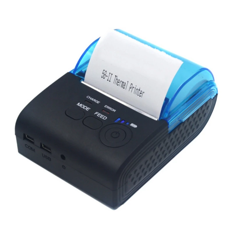 Portable Thermal Receipt Printer Mini Wireless Bluetooth Printer for iOS and Android 58mm USB Thermal Printer US Adapter
Portable Thermal Receipt Printer Mini Wireless Bluetooth Printer for iOS and Android 58mm USB Thermal Printer US Adapter