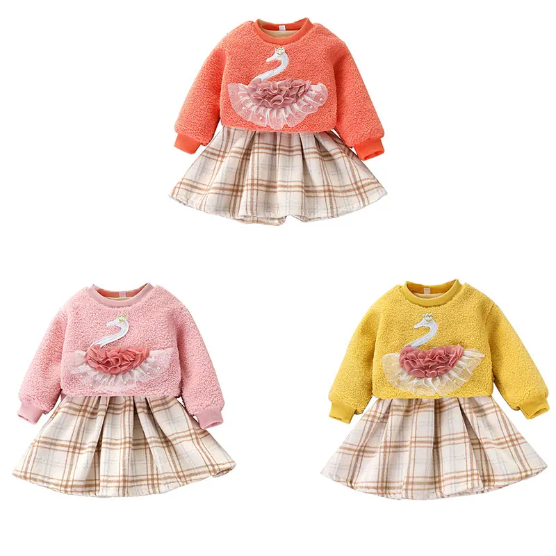 Autumn Casual Baby Girl Cartoon Animal Print Long Sleeve Patchwork Plaid Sweatshirt Dress Kids Loose Dresses
Autumn Casual Baby Girl Cartoon Animal Print Long Sleeve Patchwork Plaid Sweatshirt Dress Kids Loose Dresses