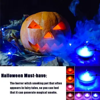 Halloween Mist Maker Holiday DIY Decorations Fogger Water Fountain Fog Machine Color Changing Party Prop Halloween Smoke Machine
Halloween Mist Maker Holiday DIY Decorations Fogger Water Fountain Fog Machine Color Changing Party Prop Halloween Smoke Machine