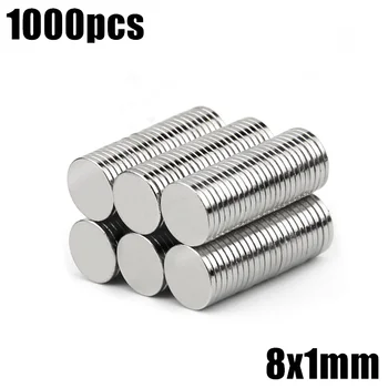 8x1 mm Neodymium Magnet 1000pcs Mini Small Magnet Strong Powerful Permanent NdFeB Super Strong Powerful Magnetic
8x1 mm Neodymium Magnet 1000pcs Mini Small Magnet Strong Powerful Permanent NdFeB Super Strong Powerful Magnetic