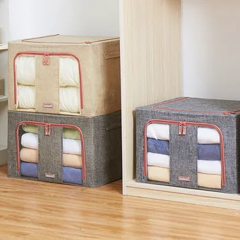 Foldable Storage Quilt Pillow Blanket Organizer Bag for Clothes Storage Bag Bedding Blanket Pillow Home Closet Clothing Sorting
Foldable Storage Quilt Pillow Blanket Organizer Bag for Clothes Storage Bag Bedding Blanket Pillow Home Closet Clothing Sorting