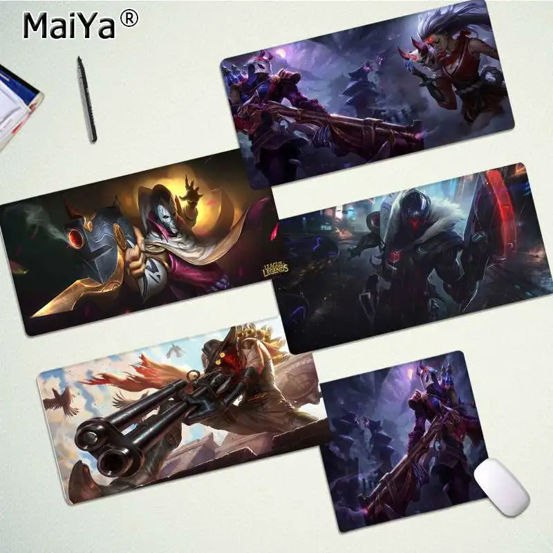 Maiya New Designs league of legend jhin Locking Edge Mouse Pad Game Rubber PC Computer Gaming mousepad
Maiya New Designs league of legend jhin Locking Edge Mouse Pad Game Rubber PC Computer Gaming mousepad