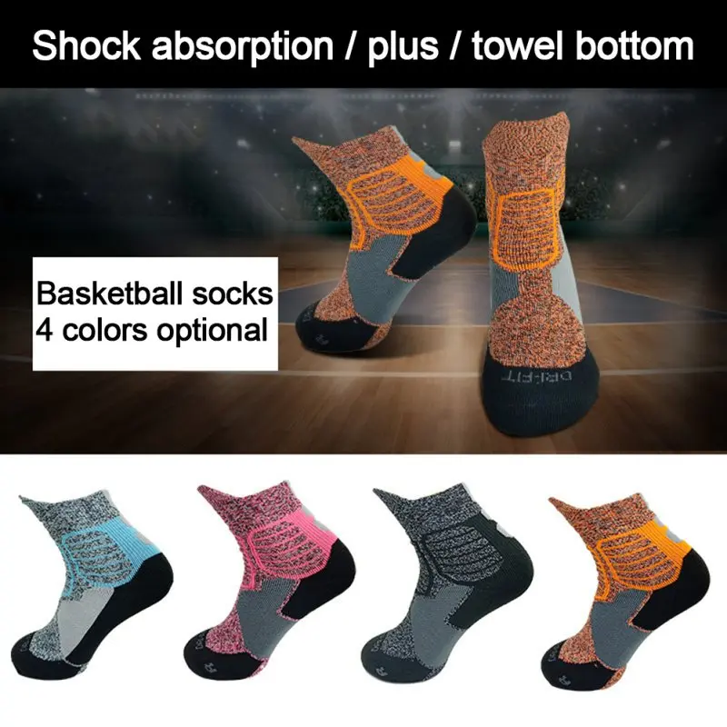 1Pair Men Athletic Cushion Ankle Sock Performance Compression Towel Bottom Non-slip Breathable Sports Basketball Running Socks
1Pair Men Athletic Cushion Ankle Sock Performance Compression Towel Bottom Non-slip Breathable Sports Basketball Running Socks