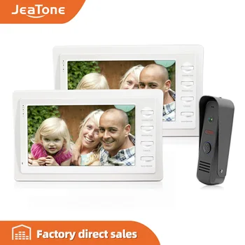 JeaTone 7'' one to two Video DoorPhone Intercom System Home Security Speaker Hands-free Waterproof IR Night Vision Photograph
JeaTone 7'' one to two Video DoorPhone Intercom System Home Security Speaker Hands-free Waterproof IR Night Vision Photograph
