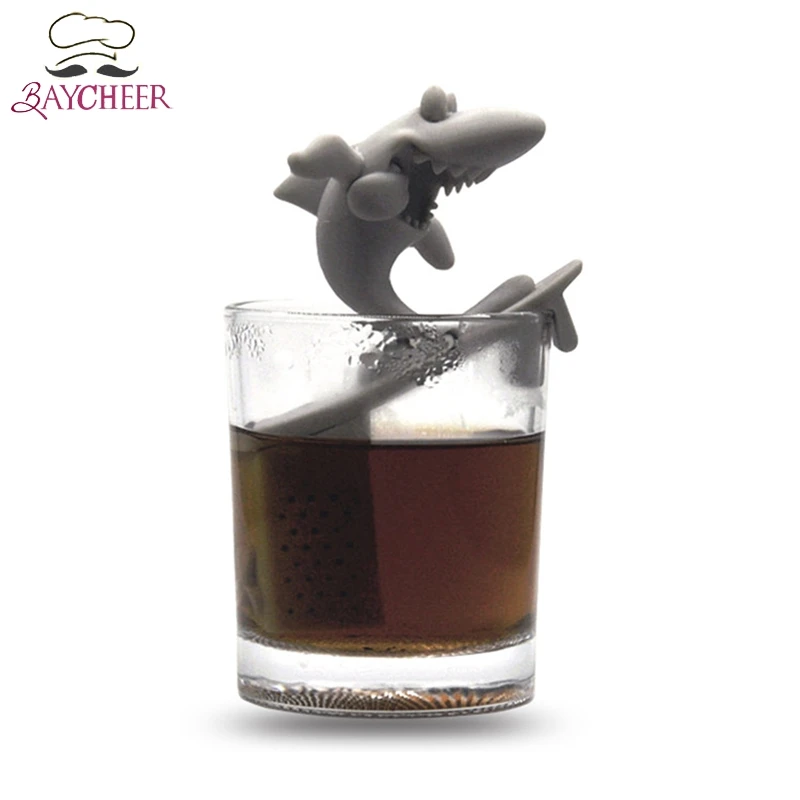Tea Infuser Cute Shark Shaped Reusable Silicone Tea Strainer Coffee Herb Filter Tea Diffuser For Loose Leaf Teapot Accessories
Tea Infuser Cute Shark Shaped Reusable Silicone Tea Strainer Coffee Herb Filter Tea Diffuser For Loose Leaf Teapot Accessories