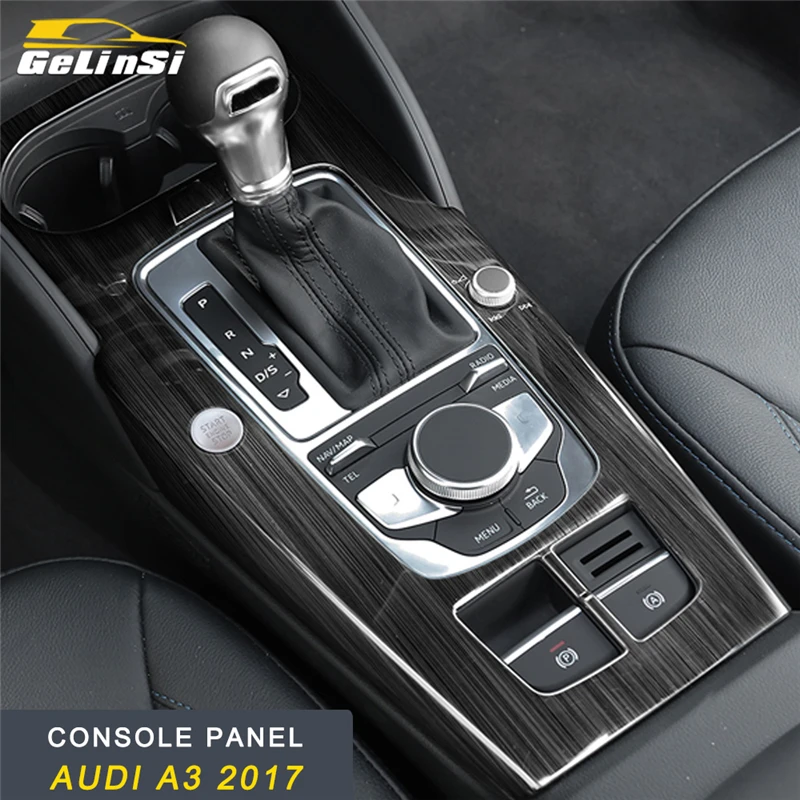 GELINSI for Audi A3 2017-2019 Car Styling Center Console Gear Panel Cover Trim Frame Sticker Chrome Interior Accessories
GELINSI for Audi A3 2017-2019 Car Styling Center Console Gear Panel Cover Trim Frame Sticker Chrome Interior Accessories