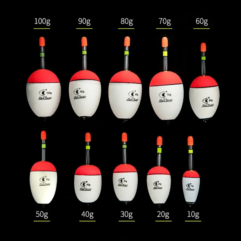10~100g Night Fishing Float EVA Elastic Soft Buoy DIY Luminous Floats Buoy For Fluorescent Stick
10~100g Night Fishing Float EVA Elastic Soft Buoy DIY Luminous Floats Buoy For Fluorescent Stick