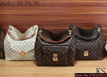 Luxury Louis Vuitton LV- Leather Handbags Women Bags Designer Brand Women's Shoulder Bags Large Capacity Ladies Hand Bags L196
Luxury Louis Vuitton LV- Leather Handbags Women Bags Designer Brand Women's Shoulder Bags Large Capacity Ladies Hand Bags L196