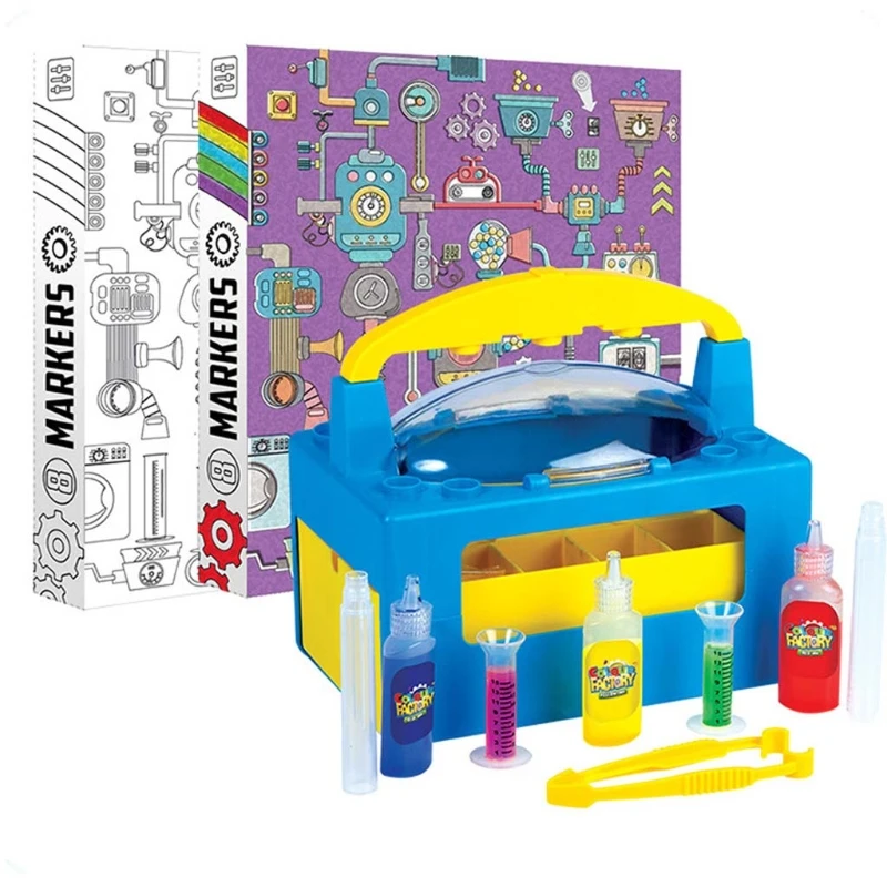 New Kids Science Experiment Kit DIY Chemistry Lab Teaching Toy Intelligence Development Educational Game Puzzle Coloring Toys
New Kids Science Experiment Kit DIY Chemistry Lab Teaching Toy Intelligence Development Educational Game Puzzle Coloring Toys