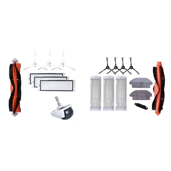 8PCS Robot Vacuum Cleaner Accessories Part Side Brush Roller Brush with Side Brush Hepa Filter Roller Brush Mop Cloth
8PCS Robot Vacuum Cleaner Accessories Part Side Brush Roller Brush with Side Brush Hepa Filter Roller Brush Mop Cloth