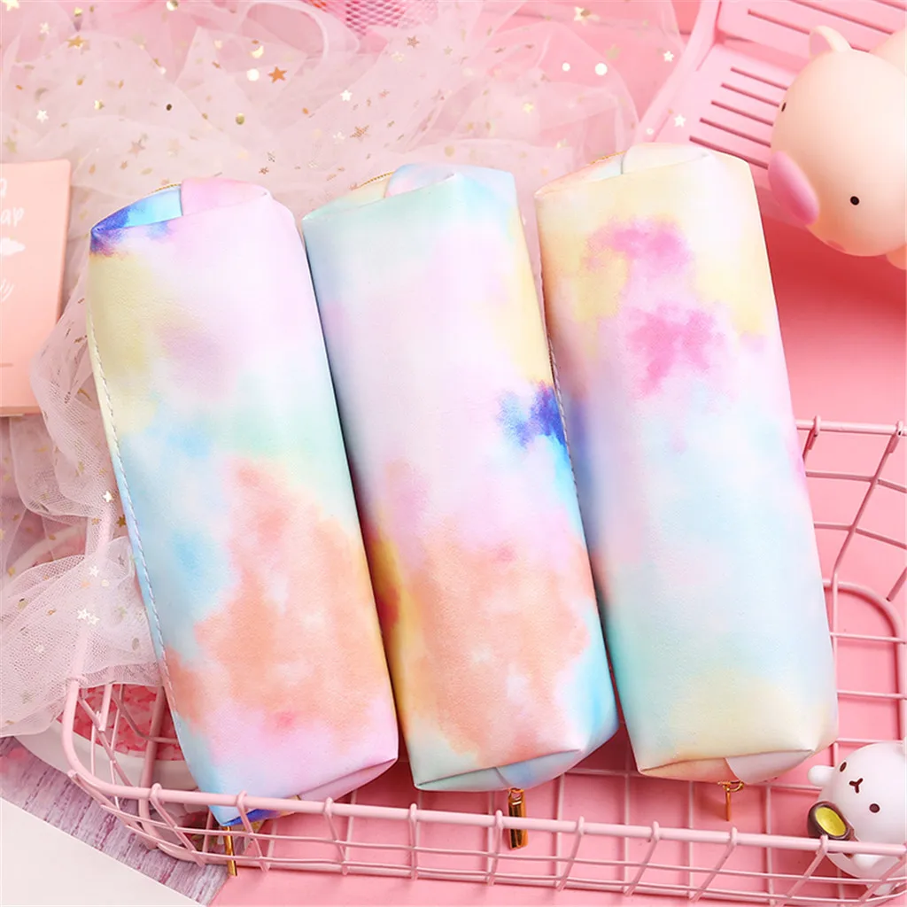 Cute Cosmetic Storage Bag Pretty Dreamy Colorful Series Pen holder Pencil Case Box Zipper Bag Stationery Pencil Storage Bag H10
Cute Cosmetic Storage Bag Pretty Dreamy Colorful Series Pen holder Pencil Case Box Zipper Bag Stationery Pencil Storage Bag H10