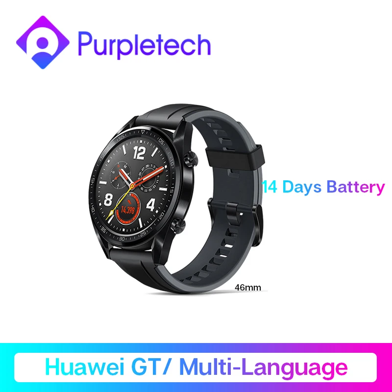 In Stock GIobal VersionHUAWEI Watch GT Smart Watch 1.39''AMOLED Screen14Days Battery Life 5ATM Waterproof Heart Rate Tracker
In Stock GIobal VersionHUAWEI Watch GT Smart Watch 1.39''AMOLED Screen14Days Battery Life 5ATM Waterproof Heart Rate Tracker