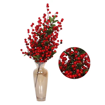 Simulation Red Berry Fruit Christmas Home Decoration Wreath Artificial Plant Red Fruit Tree Fake Plant
Simulation Red Berry Fruit Christmas Home Decoration Wreath Artificial Plant Red Fruit Tree Fake Plant