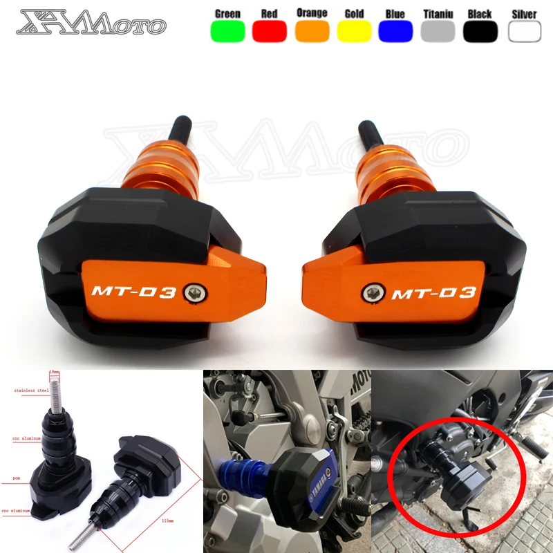 Motorcycle Accessories Falling Protection Frame Slider Fairing Guard Anti Crash Pad Protector For YAMAHA MT-03 MT03 MT 03
Motorcycle Accessories Falling Protection Frame Slider Fairing Guard Anti Crash Pad Protector For YAMAHA MT-03 MT03 MT 03