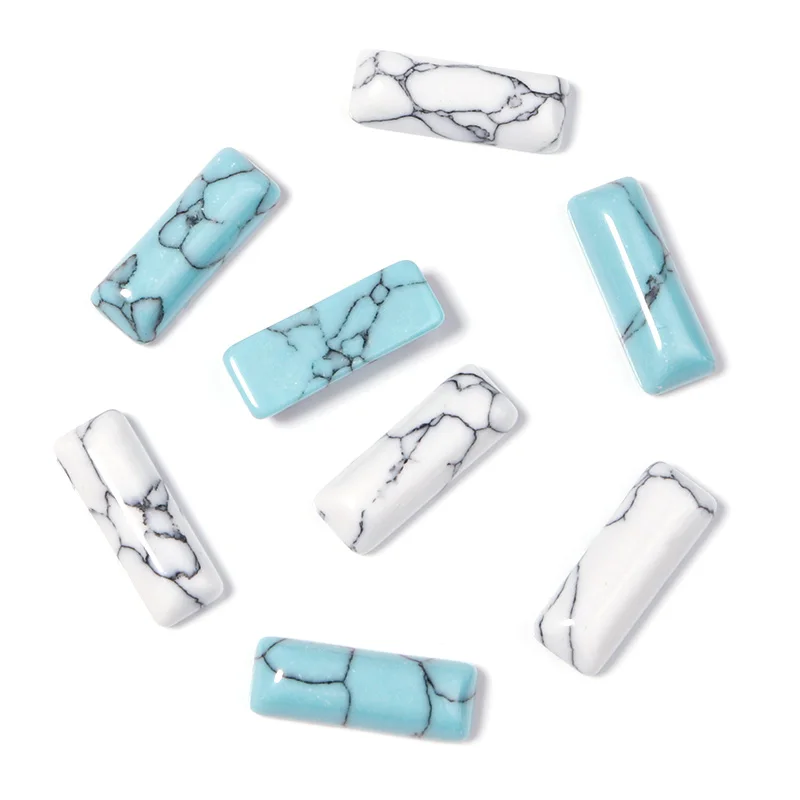 20 шт. натуральный камень, прямоугольная форма, зеленая/белая, 6x16 мм, бирюзовый цвет, для изготовления ювелирных изделий своими руками, аксесс...
20 шт. натуральный камень, прямоугольная форма, зеленая/белая, 6x16 мм, бирюзовый цвет, для изготовления ювелирных изделий своими руками, аксесс...