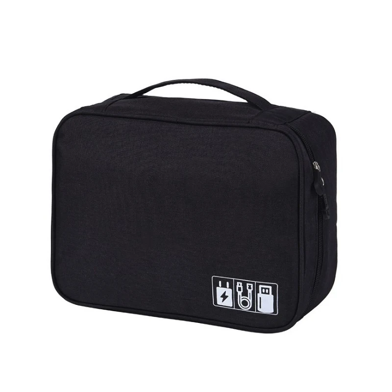 

New Electronic Accessories Travel Bag Organizer For Date Line SD Card USB Cable Digital Device Bag Polyester Mens Travel B285