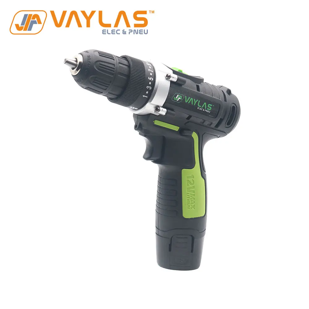 12V Dual Speed Rechargeable Electric Screwdriver Impact Driver Power Tool Cordless Drill with 1 Lithium Battery
12V Dual Speed Rechargeable Electric Screwdriver Impact Driver Power Tool Cordless Drill with 1 Lithium Battery