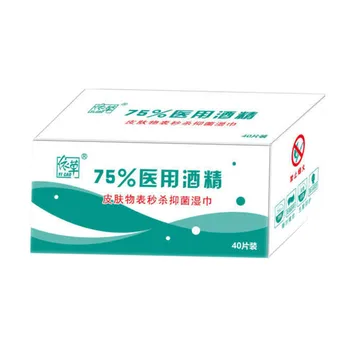 40PCS / Box Portable Alcohol Wipes Cleaning Medical Care Wipes Disinfection Soft Non-woven Fabric Sterilization Wet Wipes
40PCS / Box Portable Alcohol Wipes Cleaning Medical Care Wipes Disinfection Soft Non-woven Fabric Sterilization Wet Wipes