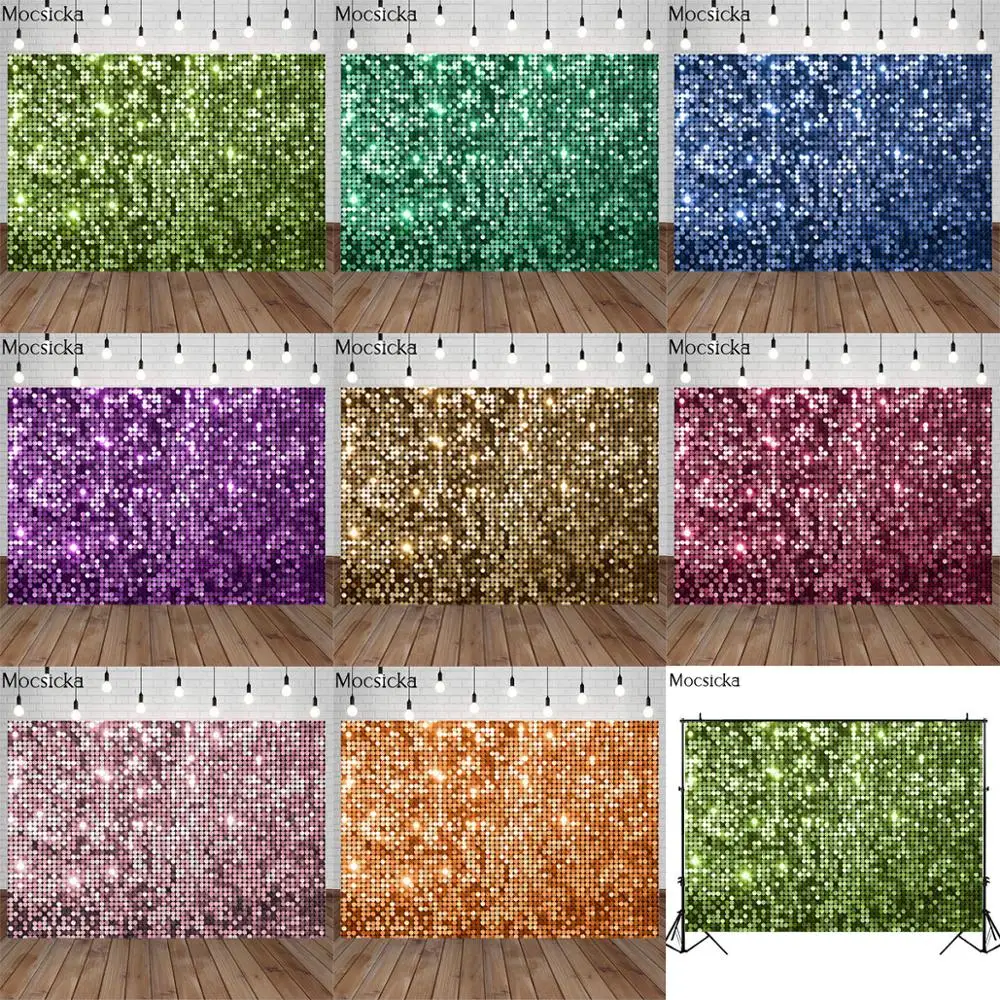 Mocsicka Sequins Bokeh Backdrop Birthday Party Prom Old Master Photography Background Solid Color Child Portrait Decoration Prop
Mocsicka Sequins Bokeh Backdrop Birthday Party Prom Old Master Photography Background Solid Color Child Portrait Decoration Prop