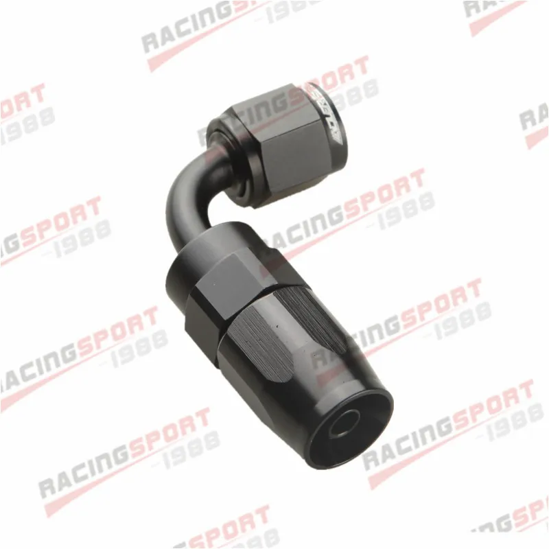 90 Degree 4AN AN-4 Swivel Oil Fuel Line Hose End Fitting Adapter Aluminum Black 
90 Degree 4AN AN-4 Swivel Oil Fuel Line Hose End Fitting Adapter Aluminum Black