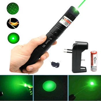 Hunting Green purple red laser pointer Laser Sight hight 10000m 532nm Powerful Adjustable Focus Lazer with Burning laser 303
Hunting Green purple red laser pointer Laser Sight hight 10000m 532nm Powerful Adjustable Focus Lazer with Burning laser 303