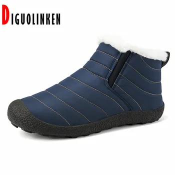 2020 Unisex Winter Shoes Men Short Plush Men Boots Waterproof Cotton Cloth Snow Shoes Men Warm Ankle Outdoor Rain Fashion Black
2020 Unisex Winter Shoes Men Short Plush Men Boots Waterproof Cotton Cloth Snow Shoes Men Warm Ankle Outdoor Rain Fashion Black