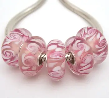 JGWG2515 5X 100% Authenticity S925 Sterling Silver Beads Murano Glass beads Fit European Charms Bracelet diy jewelry Lampwork
JGWG2515 5X 100% Authenticity S925 Sterling Silver Beads Murano Glass beads Fit European Charms Bracelet diy jewelry Lampwork
