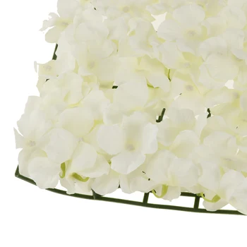 5 Pack Artificial Fake Rose Flower Wall Hanging Garland Silk Flowers for Wedding Home Party Wedding Decor (White) 
5 Pack Artificial Fake Rose Flower Wall Hanging Garland Silk Flowers for Wedding Home Party Wedding Decor (White)