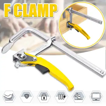 Woodworking Heavy Duty F Type Clamp Adjustable Quick Release Metal Woodworking Parallel Clamp for Repair Hand DIY Tool Clamps
Woodworking Heavy Duty F Type Clamp Adjustable Quick Release Metal Woodworking Parallel Clamp for Repair Hand DIY Tool Clamps