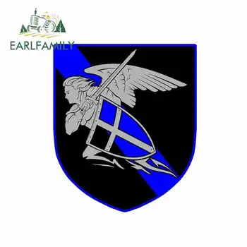 EARLFAMILY 13cm x 11.2cm for Saint Michael Blue Line Police Shield Law Enforcement Car Stickers Vinyl Helmet RV VAN Graphics
EARLFAMILY 13cm x 11.2cm for Saint Michael Blue Line Police Shield Law Enforcement Car Stickers Vinyl Helmet RV VAN Graphics