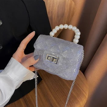 2020 Fashion Mini Handbags Women Shoulder Bags High Quality PVC Jelly Bag Chain Crossbody Bag for Women's Leather Pearl Handbag
2020 Fashion Mini Handbags Women Shoulder Bags High Quality PVC Jelly Bag Chain Crossbody Bag for Women's Leather Pearl Handbag