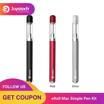 Original Joyetech eRoll Mac Simple Pen Kit with 180mAh Built-in Battery & 0.55ml Capacity Cartridge &1.2ohm Coil E-cig Vape Kit
Original Joyetech eRoll Mac Simple Pen Kit with 180mAh Built-in Battery & 0.55ml Capacity Cartridge &1.2ohm Coil E-cig Vape Kit