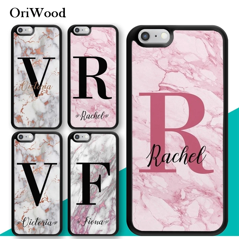 OriWood Personalised Marble initials Name Custom TPU Phone Case For Apple iPhone X XR XS MAX 6S 6 7 8 Plus 5S Cover Coque Shell
OriWood Personalised Marble initials Name Custom TPU Phone Case For Apple iPhone X XR XS MAX 6S 6 7 8 Plus 5S Cover Coque Shell