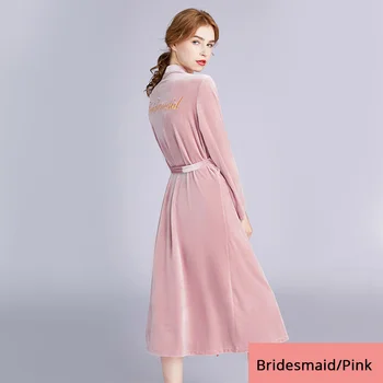 Bride Bridesmaid Robes Pajamas Embroidery Bride Bridesmaid Wedding Robes Sleepwear Pajamas Sexy Robe Bathrobe Sleep Nightshirt 
Bride Bridesmaid Robes Pajamas Embroidery Bride Bridesmaid Wedding Robes Sleepwear Pajamas Sexy Robe Bathrobe Sleep Nightshirt