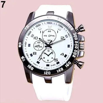 Casual Men's Fashion sport watch Sport Round Dial Silicone Band Strap Clock Analog Quartz Wrist Watch digital watch
Casual Men's Fashion sport watch Sport Round Dial Silicone Band Strap Clock Analog Quartz Wrist Watch digital watch